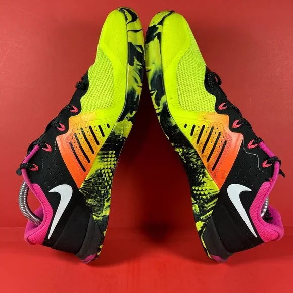 Nike Metcon 2 MultiColor Volt Running Trainers Shoes 819899-701 Men's Size 11.5 - Picture 10 of 12